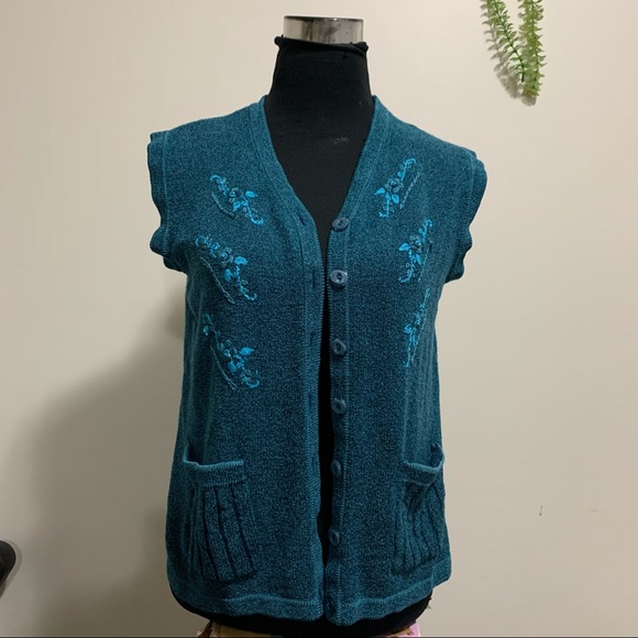 Lavena Anthropologie Sweater And Matching Vest - Picture 13 of 15